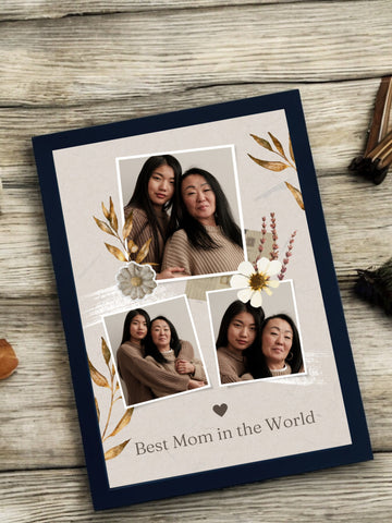Best Mom Ever 3 Photos Frame