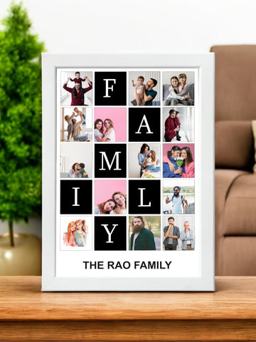 Family Grid Custom photo Frame