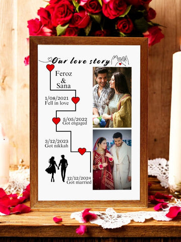 Love Story Journey Frame