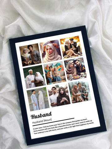 My Love My Hubby Frame