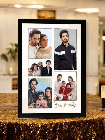 Our Family 5 photos Frame