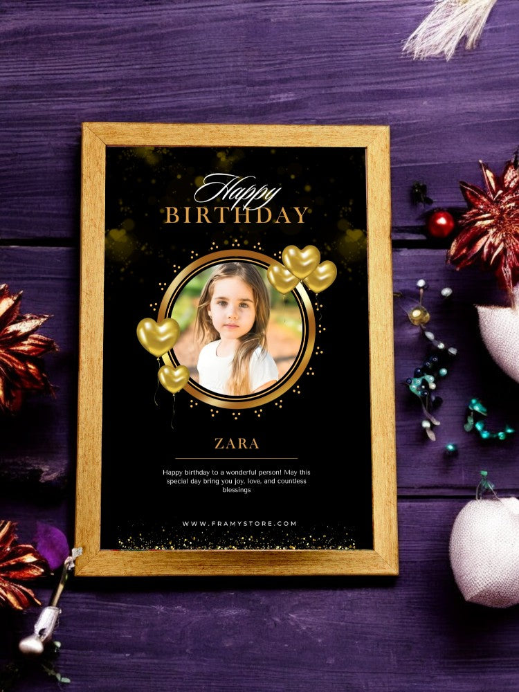 Birthday Picture Frame | Celebrate your Special Moments with Framy