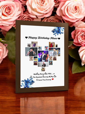 Happy Birthday 17 Photos Frame