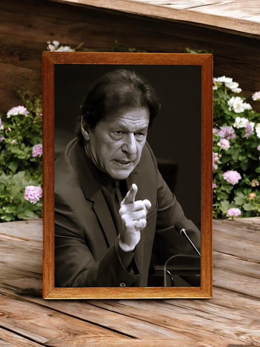 Imran Khan Dark Aesthetic Frame
