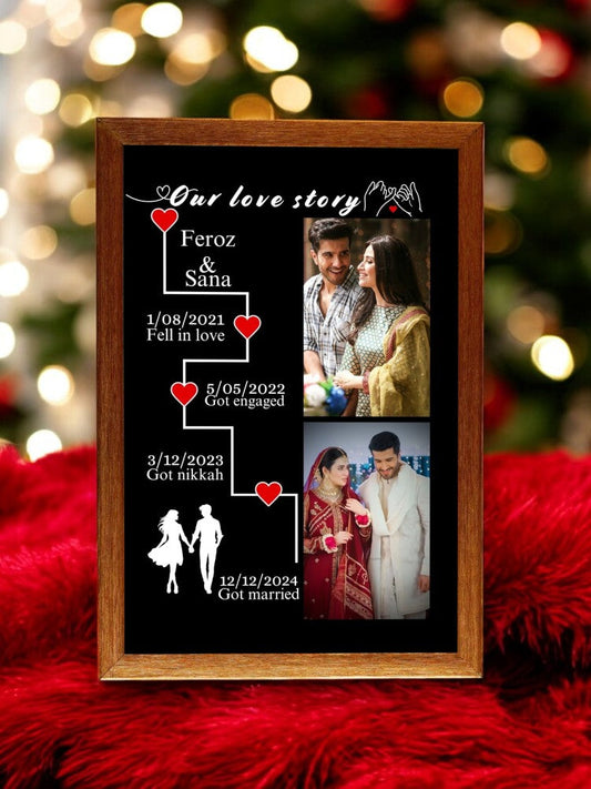 Eternal Love Story Frame