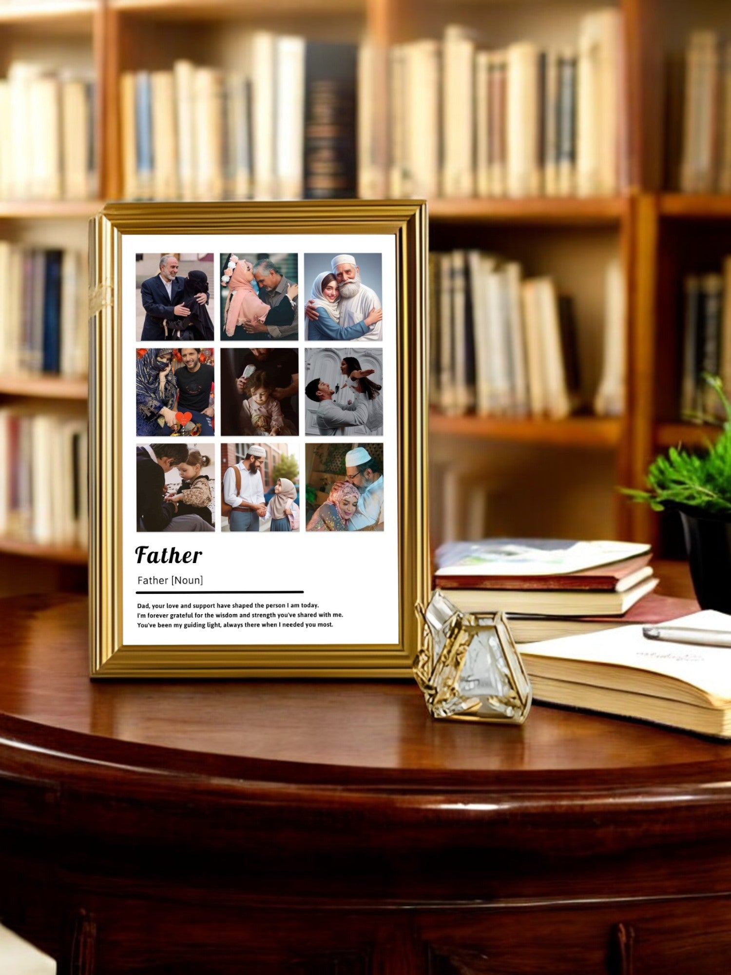 My Hero My Dad Frame