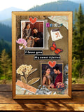 My Sweet Life Line Photo Frame Golden Framy