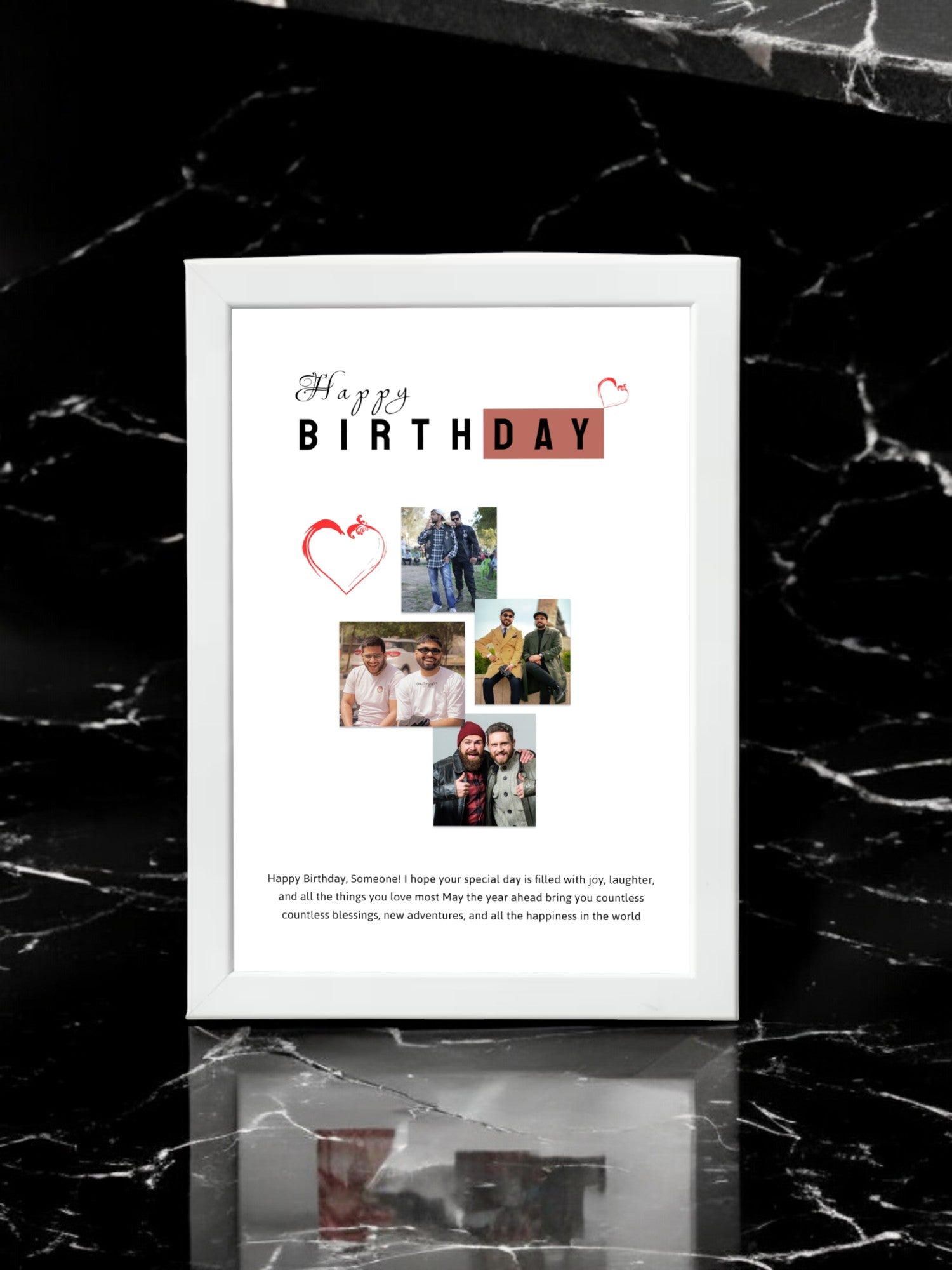 Lovely Birthday Frame