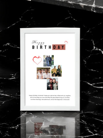 Lovely Birthday Frame